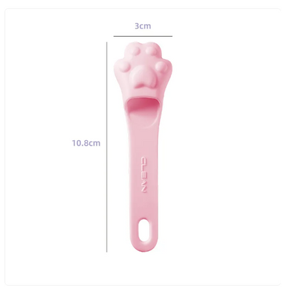 Tongue Scraper For Dogs - Grooming Aid In The Shape Of A Paw For Dental Care