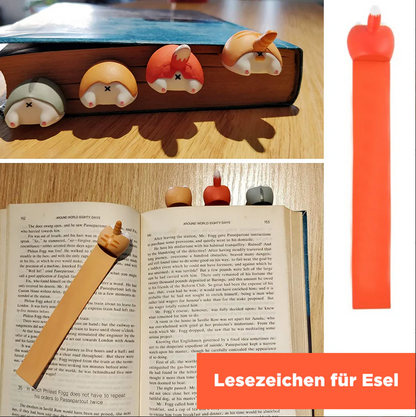 Cute Animal Bum Bookmark