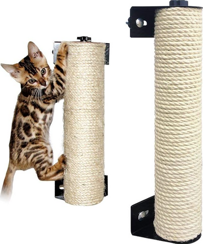 Cat Scratching Roller For Door Frames - Wall - Mountable And Robust