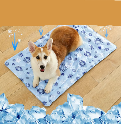 Cooling Mat For Dogs Cats - Self - Cooling Pet Mat For Hot Summer Days