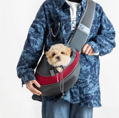 Dog Carry Bag Shoulder Bag - Comfortable Breathable Pet Carry Bag For Traveling