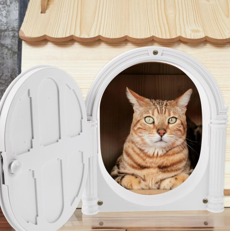 Decorative Front Door in Classic Design - Toy for Small Pets