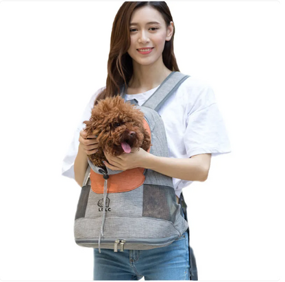 Dog Carrier Backpack With Viewing Window - Comfortable Carrying Aid For Small Pets