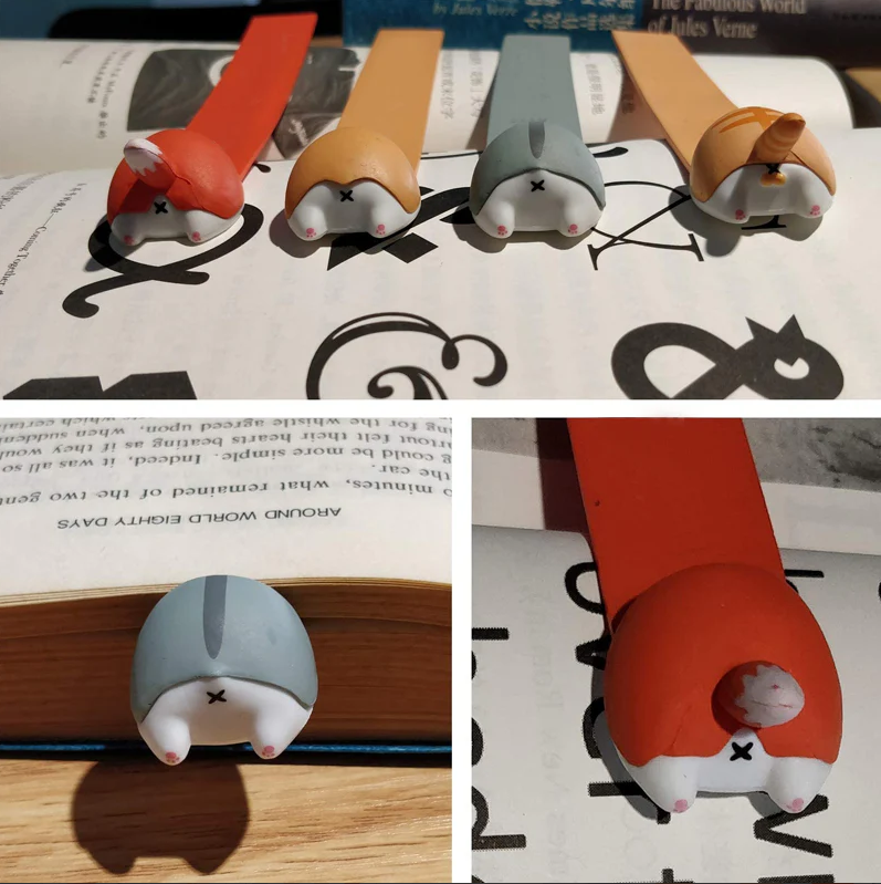 Cute Animal Bum Bookmark