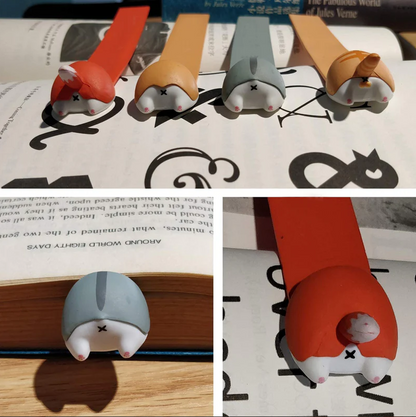 Cute Animal Bum Bookmark