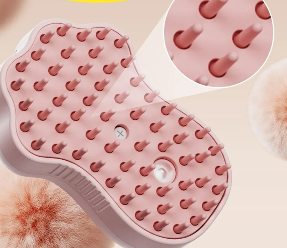 Electric Cat Brush With Massage Function For Gentle Grooming