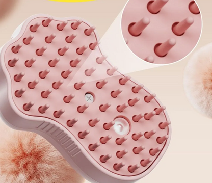 Electric Cat Brush With Massage Function For Gentle Grooming