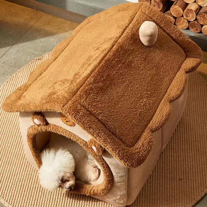 Cosy Pet House - Soft Warming Cat And Dog Bed With A Cosy Design
