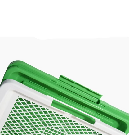 Dog Toilet With Artificial Grass - Non-slip Mat For Indoors And Outdoors