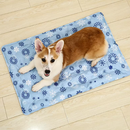 Cooling Mat For Dogs Cats - Self - Cooling Pet Mat For Hot Summer Days