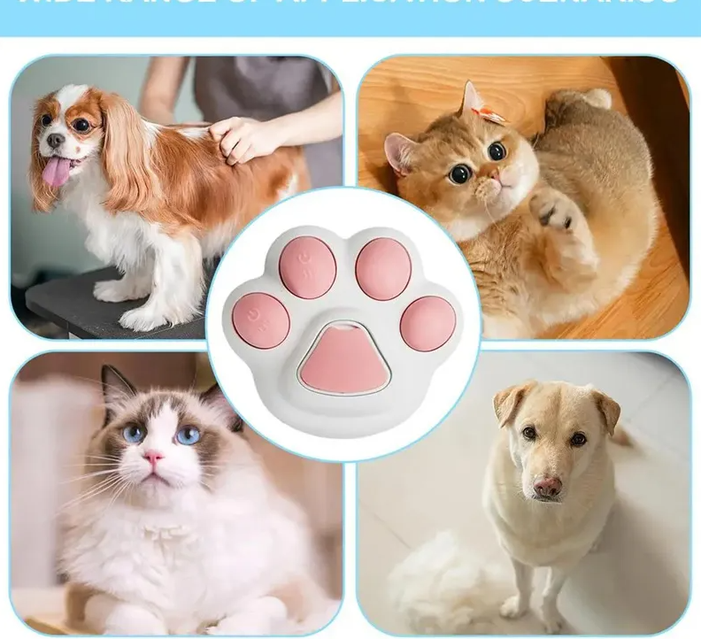 Electric Pet Brush With Spray Function For Gentle Coat Cleaning