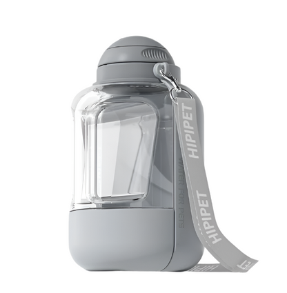 2-in-1 Drinking Bottle For Dogs - Water Bottle With Food Bowl For On The Go