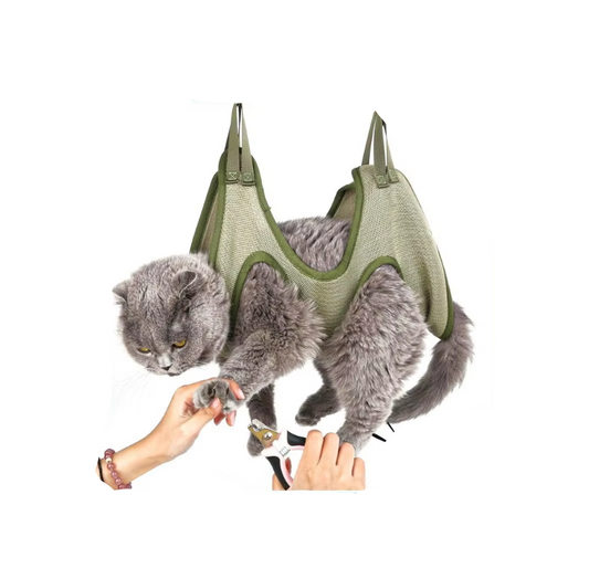 Cat Hammock For Grooming & Visits To The Vet