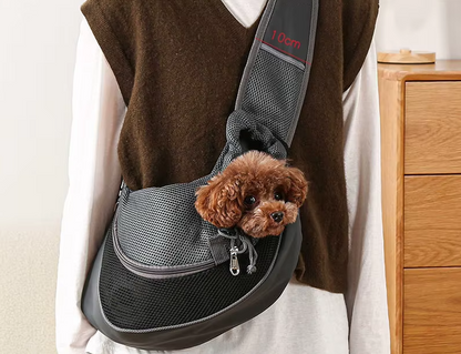 Dog Carry Bag Shoulder Bag - Comfortable Breathable Pet Carry Bag For Traveling