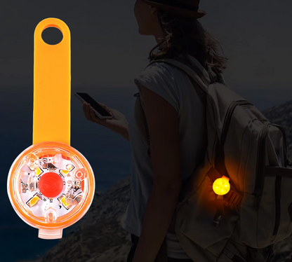 Led Dog Tag Light - Rechargeable Waterproof Safety Light For Dogs Cats