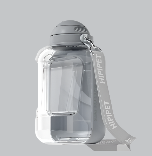 2-in-1 Drinking Bottle For Dogs - Water Bottle With Food Bowl For On The Go