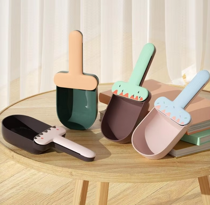 Food Measuring Spoon For Dogs And Cats - Cute Ice Cream Sundae Design Food Spoon