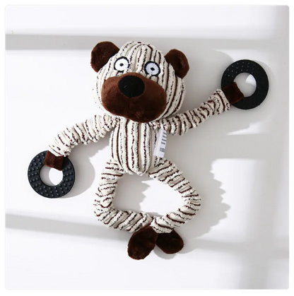 Chew Toy For Dogs - Funny Soft Toy With Rope For Fun And Games