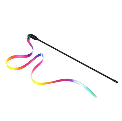 Rainbow Play Rod - Active Cat Toy
