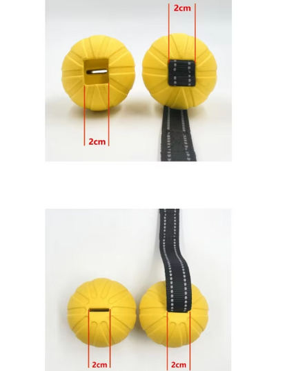 Interactive Bite Training Toy For Dogs - Robust Tug Ball