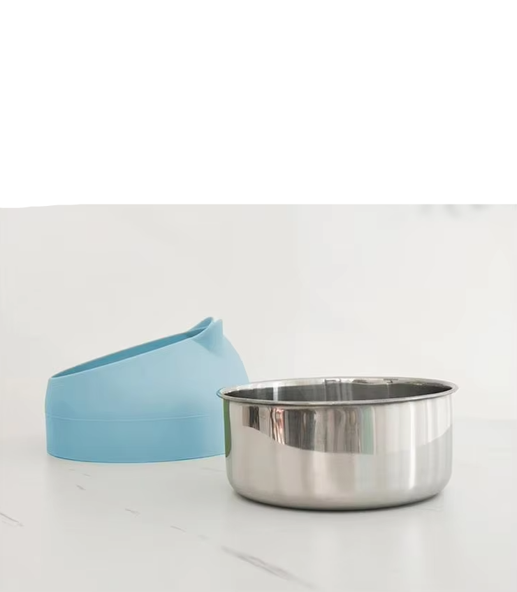 Cat Bowl With 15 - Degree Incline For Comfortable Eating