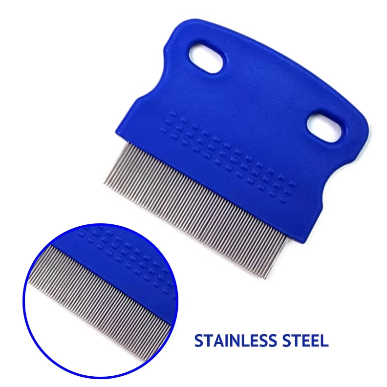 Flea Comb Set For Pets - Fine Tooth Combs For Dogs & Cats