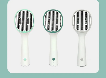 Electric Hairbrush - Fast Smoothing And Detangling Brush For Straight Hair