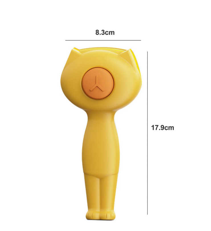 Self - Cleaning Pet Grooming Brush with Hair Removal