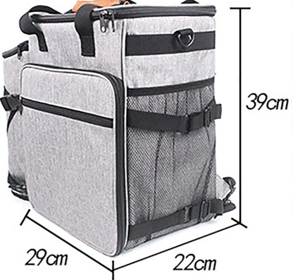 Practical Dog Bag For Travel - Multifunctional With Compartments For Toys And Food