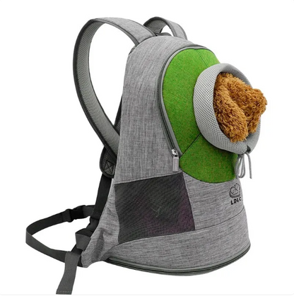 Dog Carrier Backpack With Viewing Window - Comfortable Carrying Aid For Small Pets