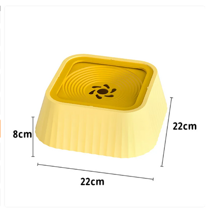 Leak-proof Drinking Bowl For Pets With Floating Water Plate To Prevent Wet Mouths