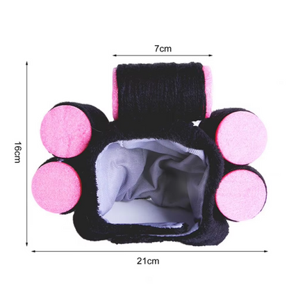 Cat Grooming Kit With Curlers - Soft Material And Easy To Carry