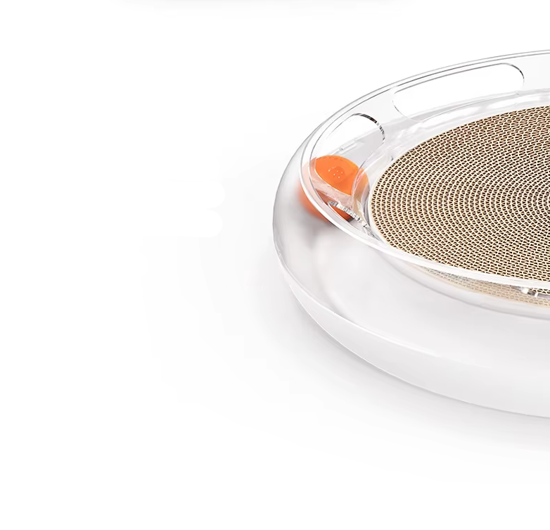 Interactive Cat Toy - Scratching Board With Balls For Hours Of Fun