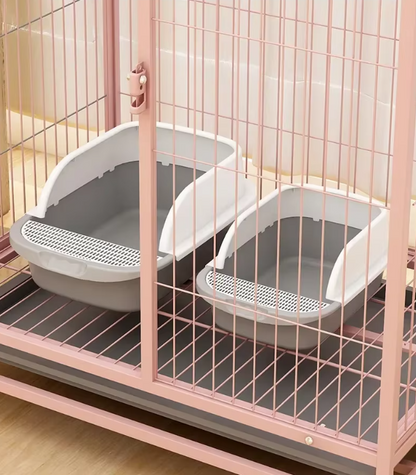 Cat Litter Tray With High Rim - Practical And Hygienic