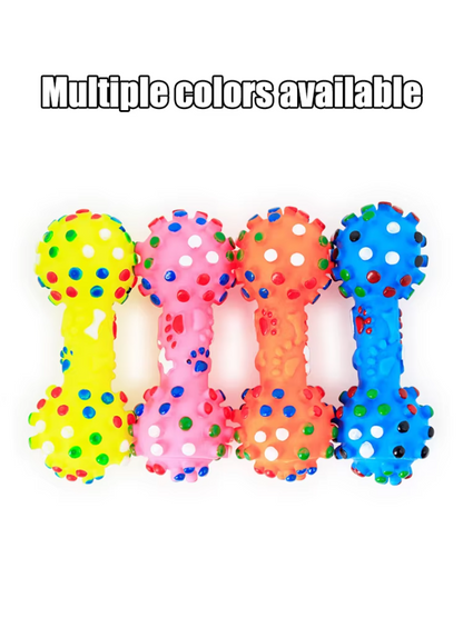 Dog Toy Chew Ball - Robust Teething Aid For Dental Care Fresh Breath