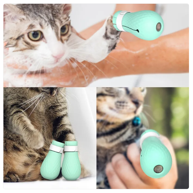 Claw Protection Cap For Cats With Soft Silicone For Safe Coat And Paw Care
