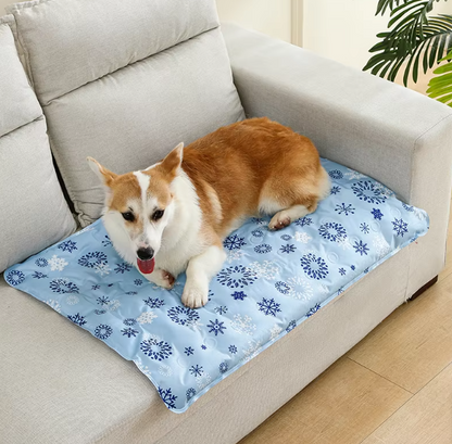 Cooling Mat For Dogs Cats - Self - Cooling Pet Mat For Hot Summer Days