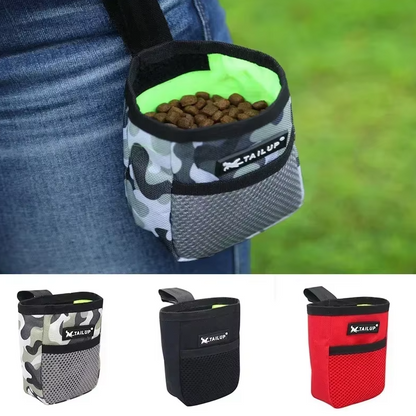 Dog Treat Bag - Practical Portable Food Bag For Training Walks