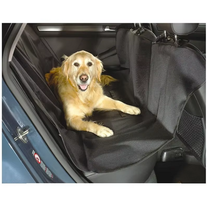 Waterproof Car Seat Cover For Dogs - Non - Slip Rear Seat Cover With Side Protection