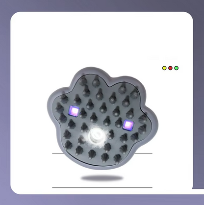 Electric Pet Brush With Spray Function For Gentle Coat Cleaning