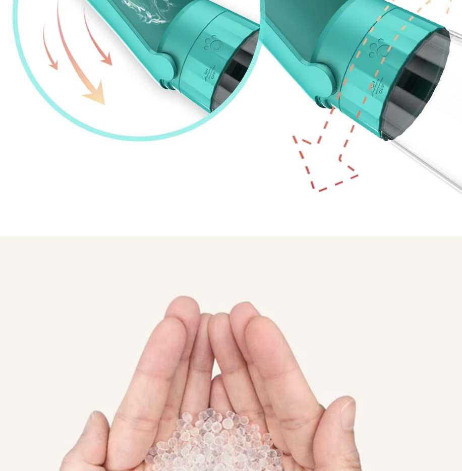 Portable Dog Water Bottle - Leak - Proof Travel Dispenser With Integrated Drinking Bowl