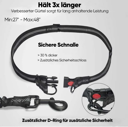 Free - Handed Dog Lead With Fanny Pack