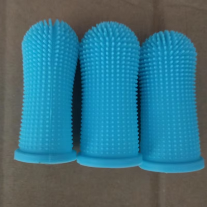 Finger Toothbrush For Pets - Gentle Reusable Dental Care