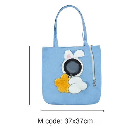 Cat Carrier Bag In Animal Costume Design - Comfortable Bag For Pets In Funny Motifs