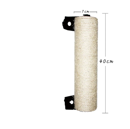 Cat Scratching Roller For Door Frames - Wall - Mountable And Robust