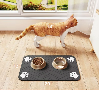 Dog Mat For Food And Water
