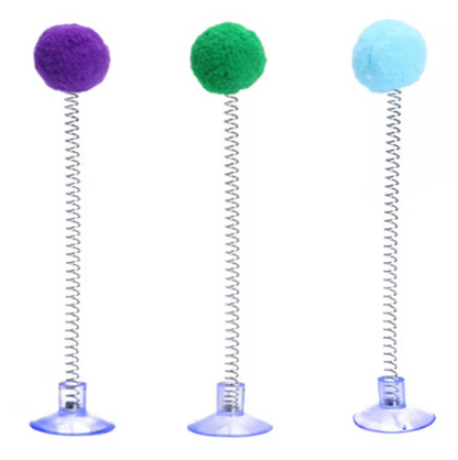 Federball With Suction Cup - Interactive Cat Toy