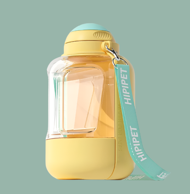 2-in-1 Drinking Bottle For Dogs - Water Bottle With Food Bowl For On The Go