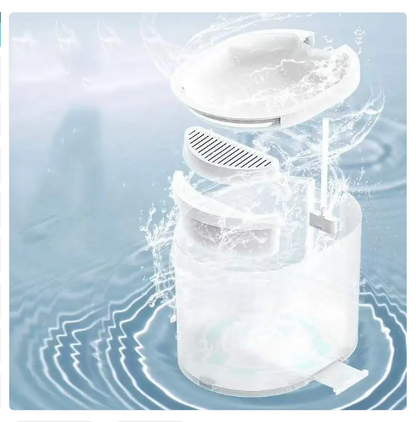 Automatic Drinking Fountain For Pets With Filter And Quiet Pump