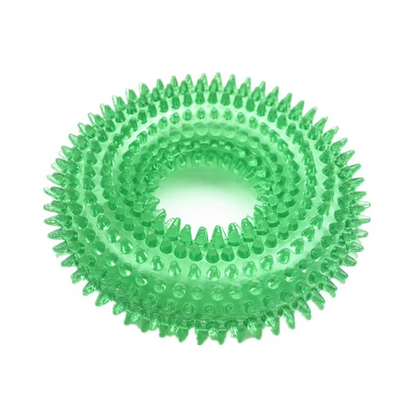 Dog Toy Chewing Ring - Robust Teething Toy For Dental Care Massage